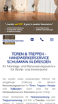 Mobile Screenshot of handwerkerservice-schumann.de